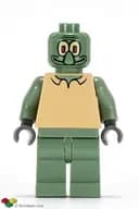 Minifigurka: BOB003:  Squidward