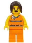 Minifigurka: COL285:  Singer Female