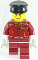 Minifigurka: CTY0933:  Hotel Bellhop