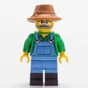 Minifigurka: Farmer (CMF)