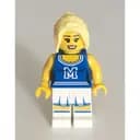 Minifigurka: Cheerleader (CMF)