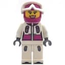 Minifigurka: Snowboarder