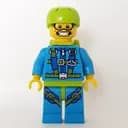 Minifigurka: Skydiver