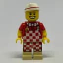 Minifigurka: Hot Dog Vendor