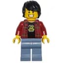 Minifigurka: Blacktron Fan