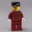 Minifigurka: Hotel Bellhop