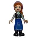 Minifigurka: Anna, Blue Skirt