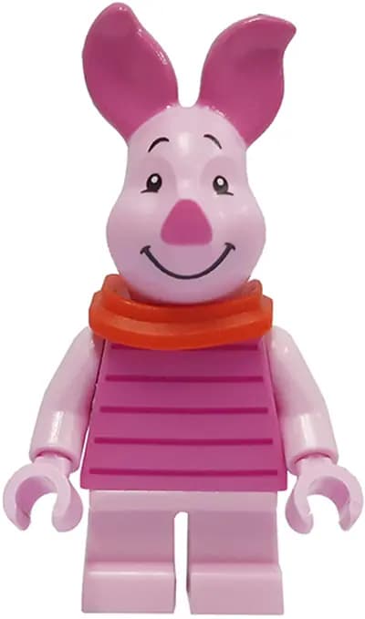IDEA088:  Piglet - Red Scarf