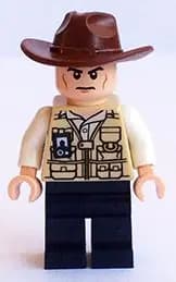 JW009:  Vet - Hat Fedora, Scowl