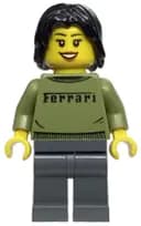 Minifigurka: SC121:  Ferrari F40 Driver