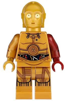 SW0653:  C-3PO - Dark Red Arm