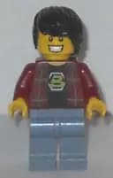 Minifigurka: TLM041:  Blacktron Fan