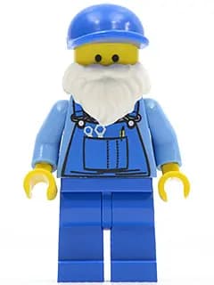 TWN160:  Janitor, White Beard