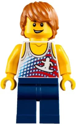 TWN314:  Surfer, Male