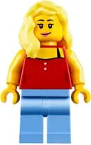 Minifigurka: TWN315:  Surfer, Female