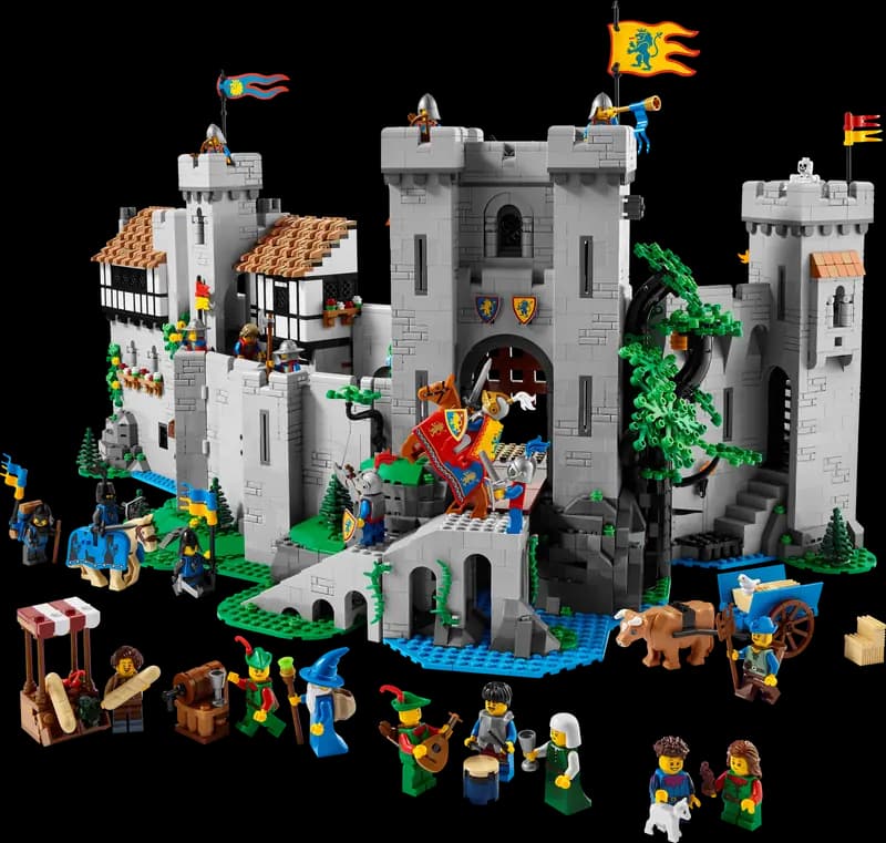 LEGO 10305 Zamek rycerzy herbu Lew