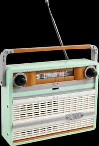 LEGO 10334 Radio w stylu retro