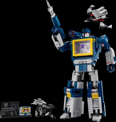 LEGO 10358 Transformers: Soundwave