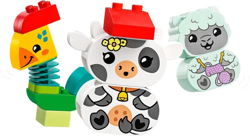 LEGO 10412 Pociąg ze zwierzątkami