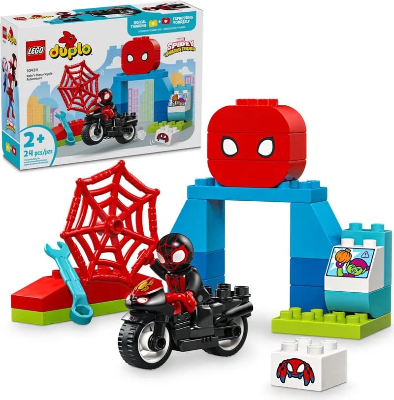 LEGO 10424 Motocyklowa przygoda Spina