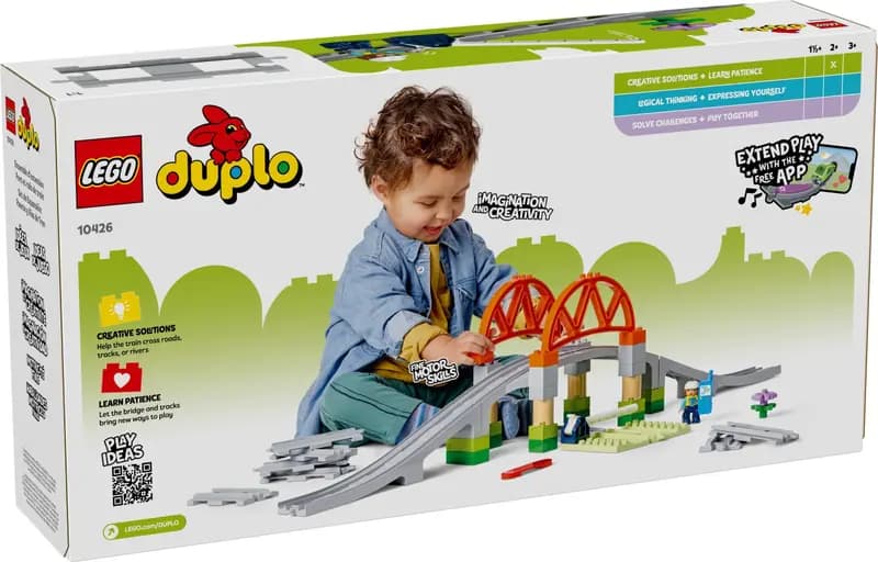 LEGO 10426 Most i tory kolejowe - zestaw rozszerzający