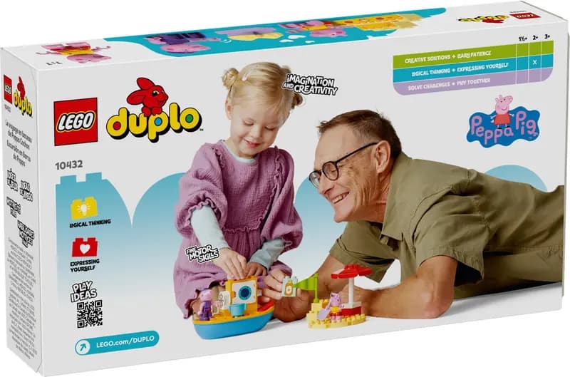 LEGO 10432 Peppa i rejs łodzią