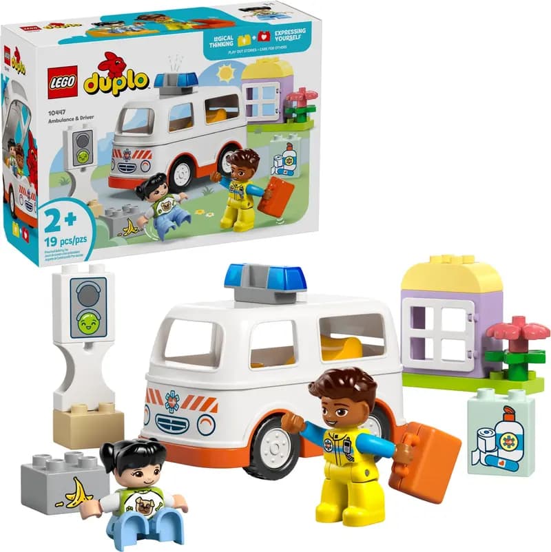 LEGO 10447 Karetka z kierowcą