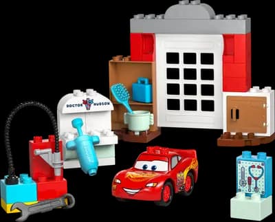 LEGO 10456 Wizyta McQueena w warsztacie Wójta