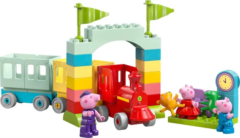 LEGO 10466 Podróż pociągiem z Dziadkiem Świnką