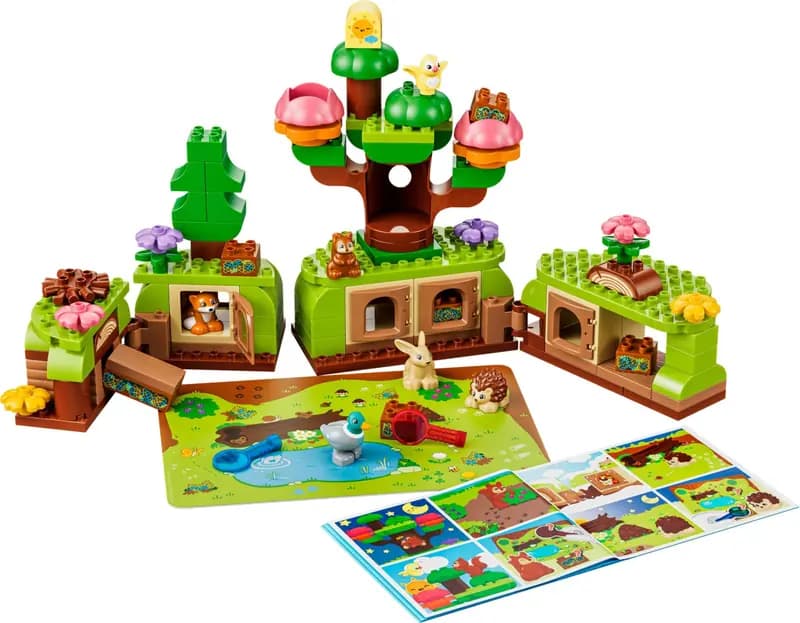 LEGO 10480 Las odkrywców z dzikimi zwierzętami