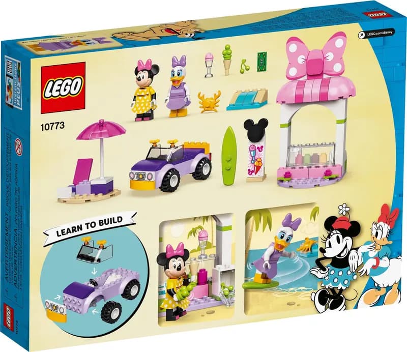 LEGO 10773 Sklep z lodami Myszki Minnie