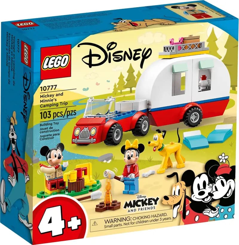 LEGO 10777 Myszka Miki i Myszka Minnie na biwaku