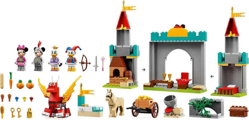 LEGO 10780 Miki i przyjaciele - obrońcy zamku