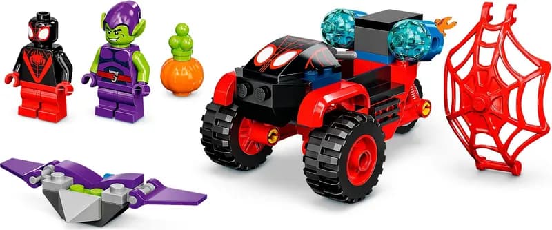 LEGO 10781 Miles Morales: Technotrójkołowiec Spider-Mana
