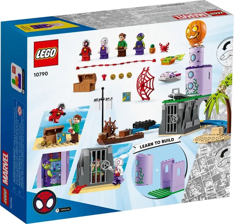 LEGO 10790 Drużyna Spider-Mana w latarni Zielonego Goblina