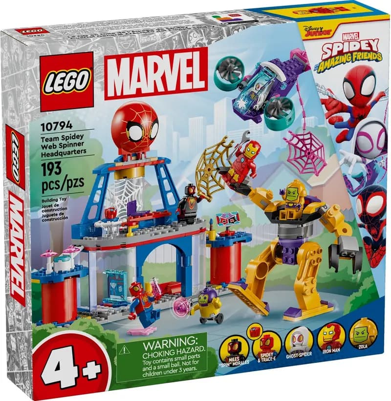 LEGO 10794 Siedziba główna Pajęczej Drużyny