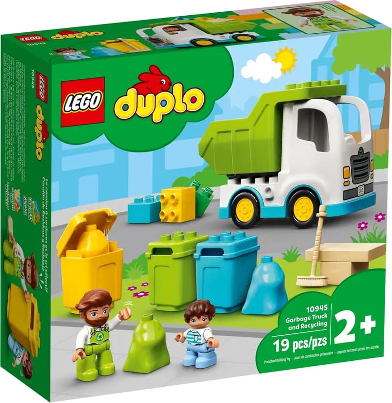 LEGO 10945 Śmieciarka i recykling