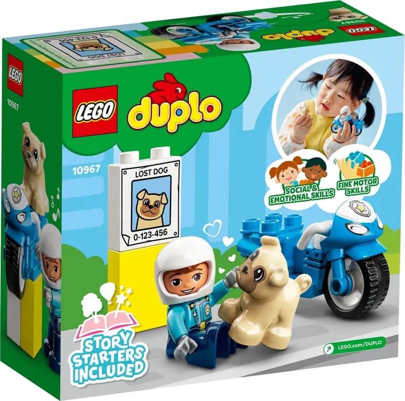 LEGO 10967 Motocykl policyjny