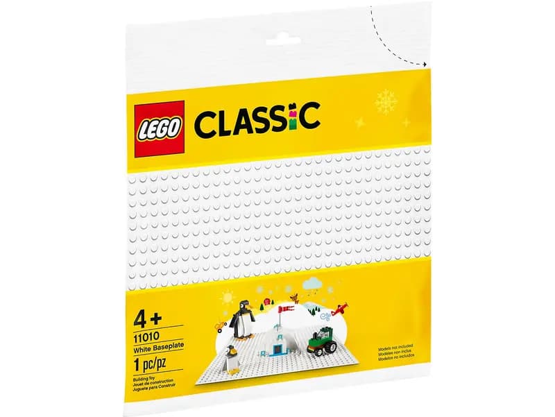 LEGO 11010 Biała płytka konstrukcyjna