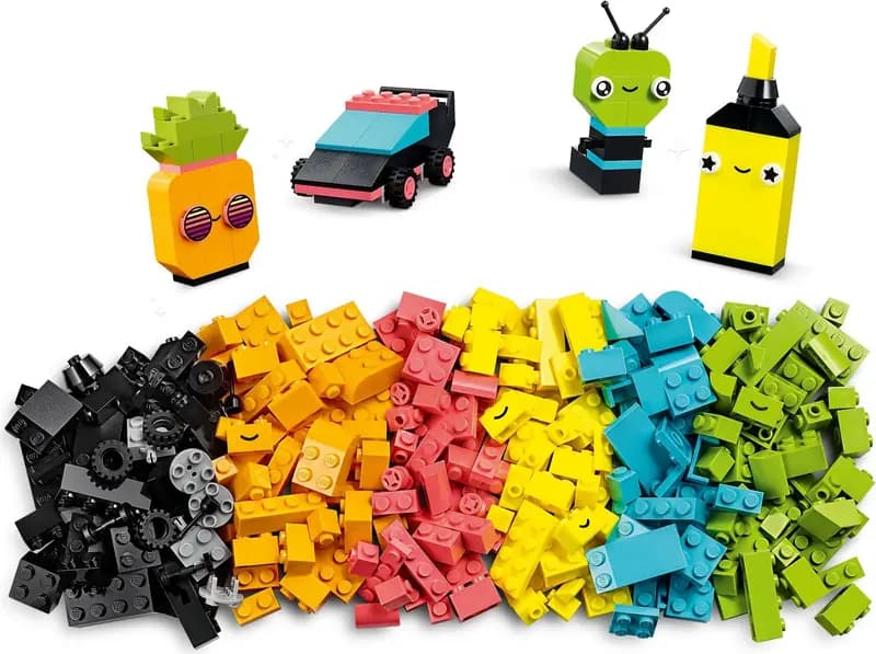 LEGO 11027 Kreatywna zabawa neonowymi kolorami