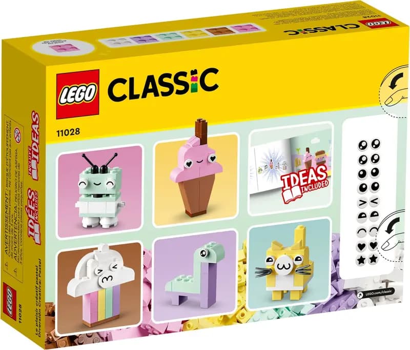 LEGO 11028 Kreatywna zabawa pastelowymi kolorami