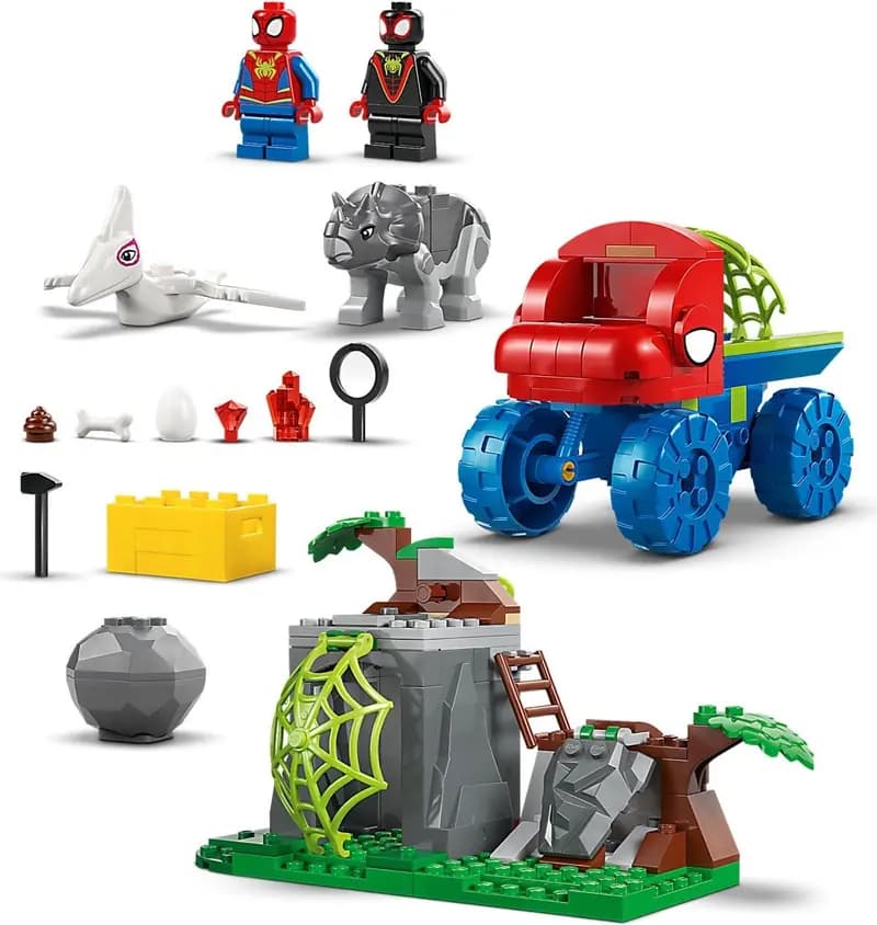 LEGO 11199 Misja ratunkowa zespołu Spidey’ego w dinoterenówce