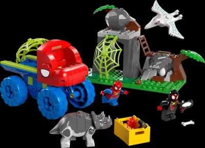 LEGO 11199 Misja ratunkowa zespołu Spidey’ego w dinoterenówce