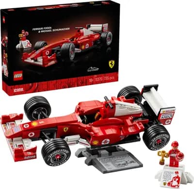 LEGO 11375 Ferrari F2004 i Michael Schumacher