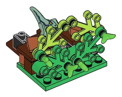 LEGO 121903 Zasadzka Raptora