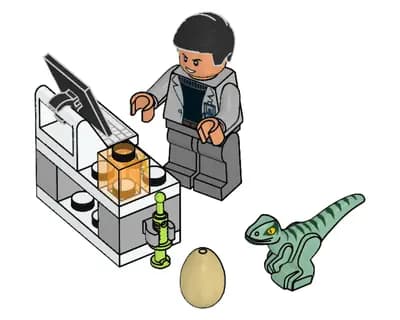 LEGO 122112 Laboratorium dr Wu