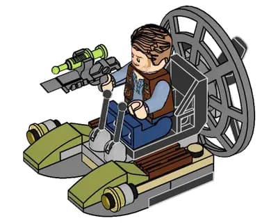 LEGO 122220 Owen z motorówką