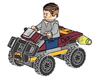 LEGO 122223 Owen i quad