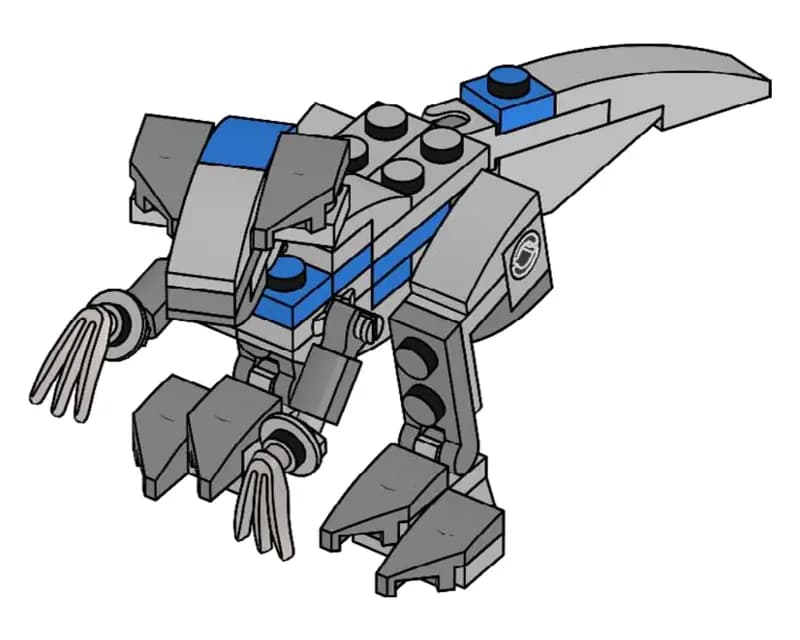 LEGO 122225 Blue Raptor