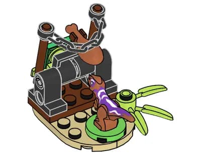 LEGO 122326 Raptor i Pułapka